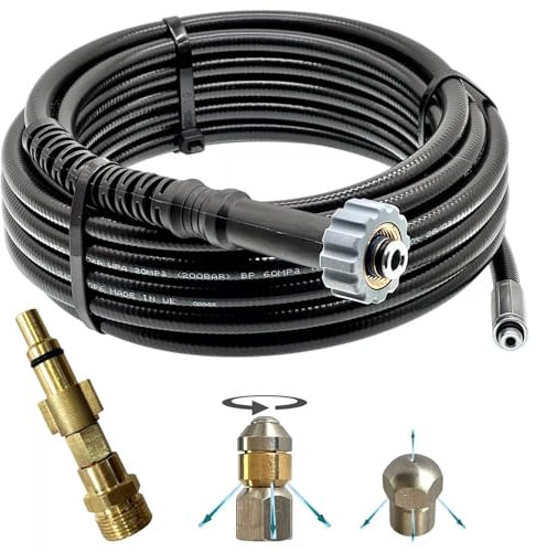 M&M Smartek flexible canalisation 8 m pour Lavor, 2 buses, kit canalisation