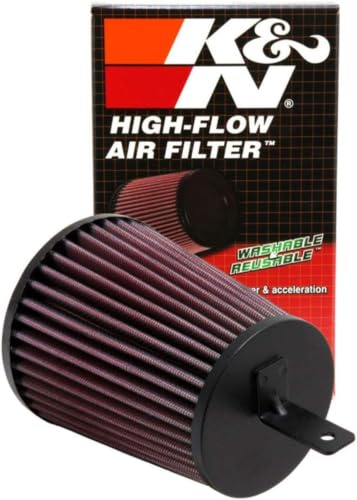 K&N SU-4002 Motorrad K&N Tausch-Luftfilter, Rot | kompatibel mit Suzuki LTZ400 Quadsport 2003-2013 (SU-4002)