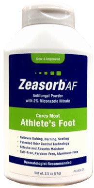 Zeasorb-AF Super Absorbent Antifungal Powder 2.5 oz(3 Pack)
