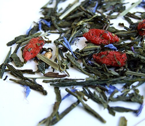 The Tea Makers of London Sencha Goji-Berry Pomegranate Green Tea Blend 1Kg Catering Pack