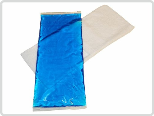 Kalt Warm Kompresse (12x29 cm) mit Frotteebezug, weiß - Kompressen Kompresse Coolpack Kühlkissen