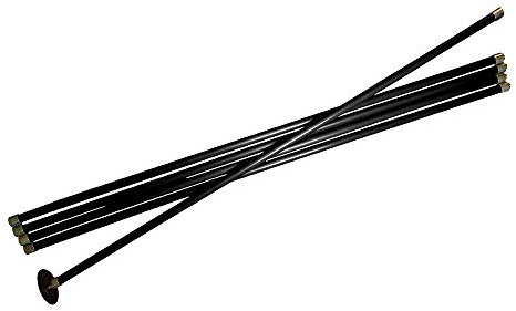 Silverline 868720 Profi-Rohrreinigungsstangen, 2 m, 7-tlg.
