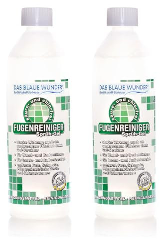 Das blaue Wunder - Fugenreiniger Sprüh-Gel 2x 750 ml