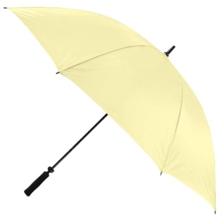 Jollybrolly Golf Umbrella – Waterproof Sun Parasol, Straight Fiberglass Stick, Large Canopy for Sun Protection, Windproof, Mens & Ladies Umbrella for Golf