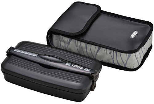 Thermos Fresh Lunch Box 800ml Black Gray DJB-805 BKGY