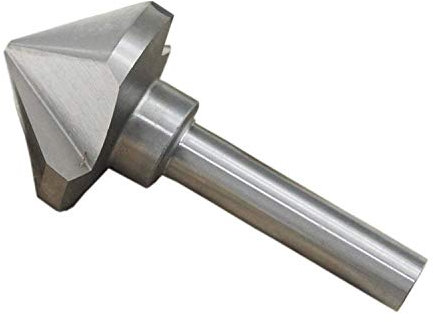 KATSU Kegelsenker Satz 90 Grad HSS 6542 Senkbohrer 40mm 3-Nuten-Fasenschneider Bohrer für Holz-Stahl-Metall-Werkzeugmaschinen, Positionierbohrer-Fräser 12740621