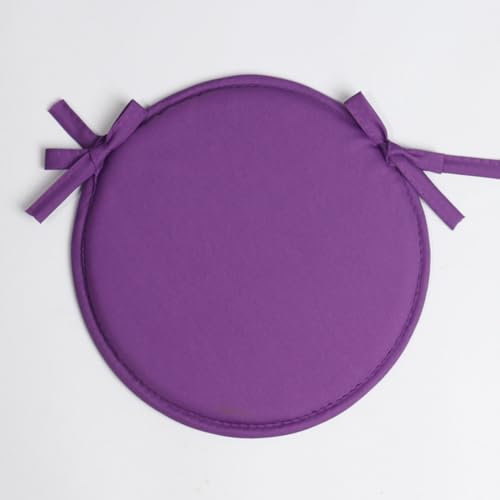 YIYILU Set di 4 Cuscini Colorati per sedie da Interno/Esterno Cuscini per sedili Rotondi Cuscini per Patio da Giardino - Diametro 30/38 cm, Cuscini per mobili da Giardino, Balcone, terrazza