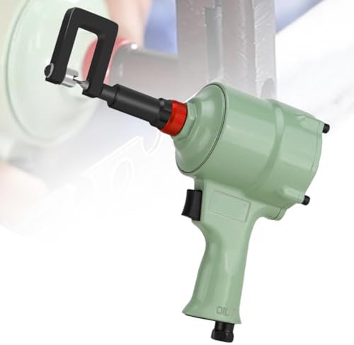 XDTKJDZ Pneumatischer Locher, Pneumatisches Stanzflanschwerkzeug, 360°-Dreheinstellung, Stanzgröße 3,2 Mm, Druckbereich 4-8 (kgf/c ㎡), Für Türen Und Fenster, Fabrik, Büro Und Zuhause