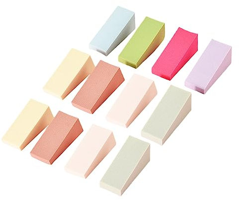 CANIGHT 24stücke Teiliges Triangel Schwämme Für Nail Art Kreative Farbverlauf Schwämme Für Maniküre Für Frauen Und Männer Für Professionellen Einsatz Und Heimgebrauch