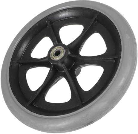 Happyyami 1Pièce Roue Avant Universelle pour Fauteuil de Remplacement à Usure Silencieux et Facile à Installer pour Aînés et Patients