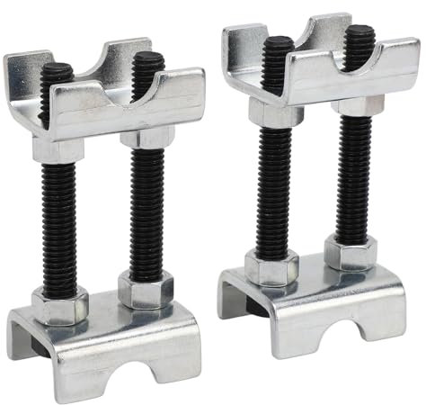 Distanziatore a molla regolabile a 2 vie 1 pollice a 2 pollici di sollevamento o abbassamento del compressore a molla a molla mini per camion 2 set di materiale in metallo