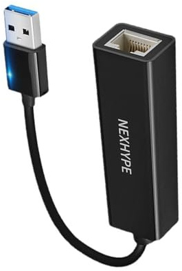 Convertidores de red USB a RJ45 de 5 Gbps, adaptadores de Internet con cable de alto rendimiento para videoconferencias, juegos en línea, convertidores USB a Ethernet para laptop
