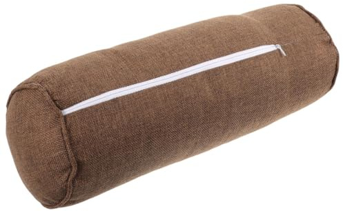 ABOOFAN Cojín Cilíndrico de Yoga para Mujeres Soporte Ergonómico para Cuello y Hombros Almohada de Algodón Transpirable para Principiantes y Meditación Diseño Versátil y Confortable