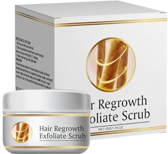 Scrub Capelli 50g Shampoo Detergente Per Le Radici Contro Gli Accumuli | Scrub Purificante per Uomo Donna e Famiglia per l'e la Cura dei Capelli