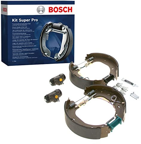Bosch KS646 Kit Super Pro Kit de freno trasero de tambor 1 juego completo premontado