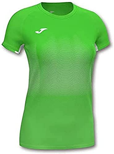 Joma Elite VII T-Shirt de Running pour Fille, Garçon, 901020.020, Vert Fluo, XXXXS-XXXS