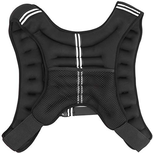 Sport-Gewichtsweste, Gewichtsweste mit reflektierendem Streifen for Workout, Krafttraining, Laufen, Fitness, Muskelaufbau, Gewichtsverlust, Gewichtheben/360