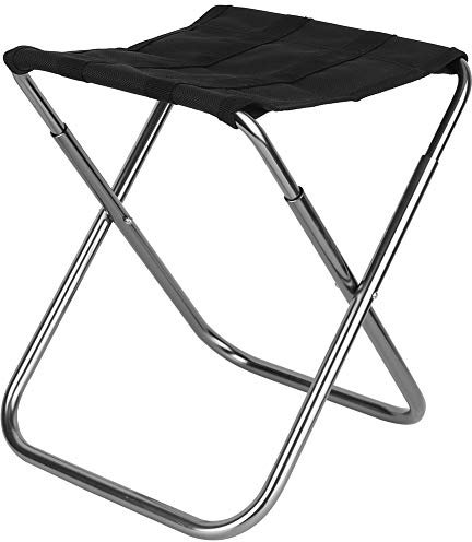 Leapiture Klapphocker, leicht, faltbar, Campingstuhl, faltbar, Wanderstuhl, tragbar, Klappsitz, geeignet für Wanderungen, Picknicks, Partys