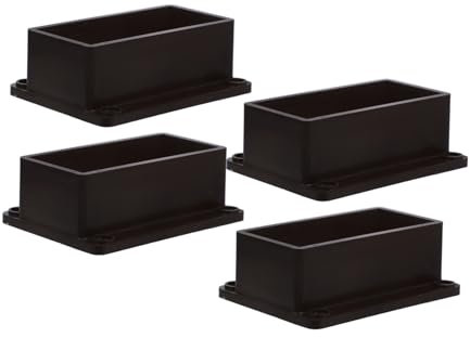 Homoyoyo 4stücke Terrassengeländerhalterung Verbinder Für Holzgeländer Reparatursatz Für Zaunhalterungen Vinyl-zaunmontageverbinder Geländerzaunverbinder Hochleistungs-zaunverbinder