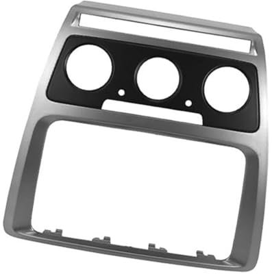 MKVAXR Pannello stereo radio 2 Din Car Refitting Fascia, for Octavia, Fascia audio stereo Radio DVD CD Pannello Dash Mount Kit Telaio Pannello stereo Pannello cruscotto autoradio