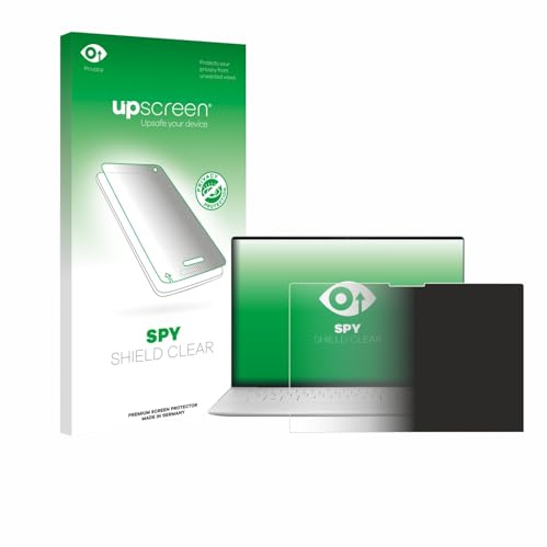 upscreen Protection Anti-Espion pour Dell XPS 13 9350 2024 | Anti-Spy Protection d'écran Made in Germany Privacy Film Ecran de Confidentialité Clair