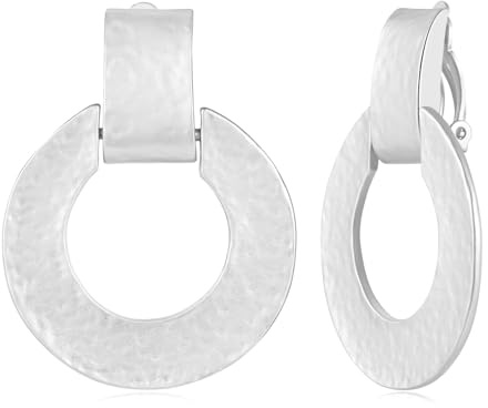 HolidayQbee Ohrclips Gold Clip Ohrringe Damen – Eleganter Modeschmuck, Hautfreundlich & Farbtreu, Ohrringe Ohne Ohrloch Als Geschenk Für Frauen Und Mädchen