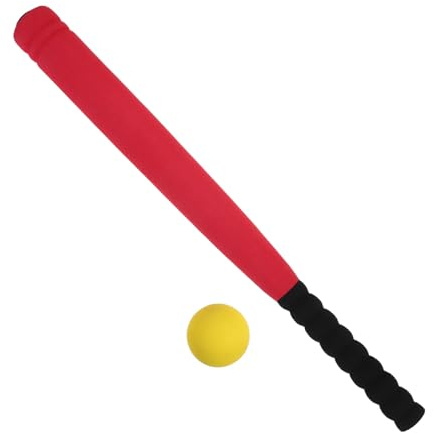 CLISPEED Sicherer Baseballschläger für Jahre mit Schaumstoffschläger und Weichem Ball Leicht für Sicheres Outdoor Spiel und Training Junger Mädchen Zufällige Farbe Zufällige Farbe