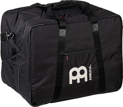 Meinl Percussion MDLXCJB-L Deluxe Bass Pedal Cajon Bag, schwarz