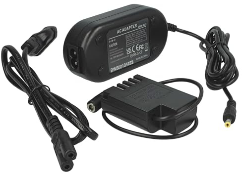 vhbw Netzteil kompatibel mit Panasonic Lumix DC-GH5M | DC-GH5L, DC-GH5 Kamera, Digitalkamera + DC Kuppler (Ersatz für Panasonic), 2m