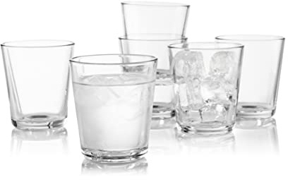 EVA SOLO | Gläser 25cl 12 St. | Aus gehärtetem Glas und damit hitze- und kältebeständig | Trinkgläser