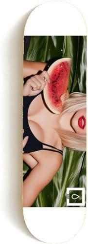 DRIP Skateboards - Melons Skateboard Deck (versch. Breiten) + Griptape/Hochwertiger Canadian Maple! 7.75 / 7.875 / 8.00 / 8.125 / 8.25 / 8.375 / 8.50 (7.875)