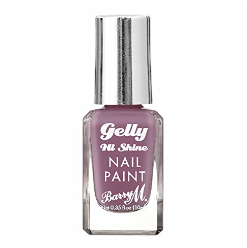 Barry M Cosmetics Gelly Nail Paint, Hibiscus, shade purple