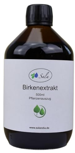 Sala Birkenextrakt Pflanzenextrakt 500 ml Glasflasche