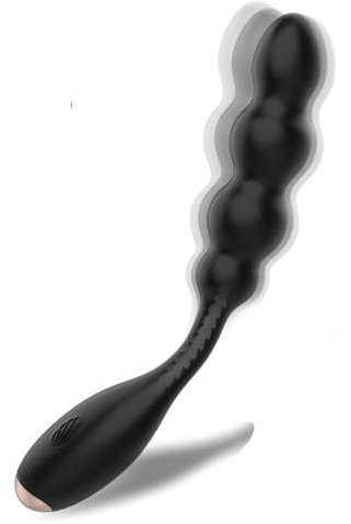 Màssaggiatòre Prǒstаtico Elettrico Wireless Portatile con Anèlli Pène, Plugs Pròstàté Màssaggiandò 9 Modalità di Màssàggio