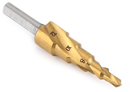 HSS Stegborr 4mm-12mm Spiral Te Angular Nk Borrverktyg Hål Ter för Metall Trä PVC Stegborrkrona Konborrkrona HSS Stegborrkrona Hålborrspets Höghastighetsstål Steg Dr