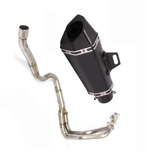 MKSZY Motocicleta Tubo De Escape De Motocicleta Modificado Tubo De Enlace Delantero Silenciador DB Killer para K&awasaki para Ninja250 para Ninja300 Z250 Z300 2008-2017