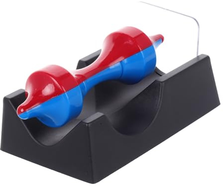 BESTonZON Drehkreisel Gyroskop Spielzeug aus Wiederverwendbarem Kunststoff und Eisen Magnetisch Stabilisiert für Schreibtischdekoration und Büro Fördert Hand Auge Koordination und Kreative