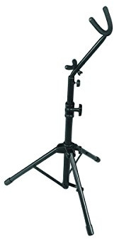 On-Stage (SXS7401B) Tall Alto/ Tenor Sax Stand, Black