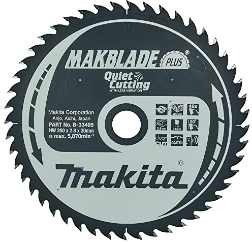 Makita B-33495 Makblade Plus 260x30x48T