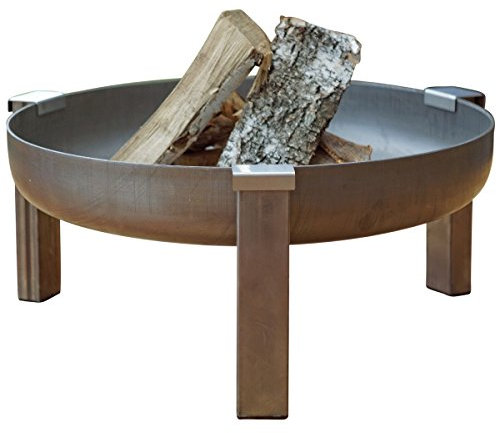 Feuerschale Ø63cm Gartenfeuer Basic XXL Terrassenfeuer Feuerstelle Grillstelle