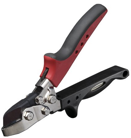 Malco N2R Hand Notcher with 1-Inch Deep V-Notch | Professional Sheet Metal Ductwork Fabrication Tool | Redline Ergonomic Handles | 24-30 Gauge Capacity