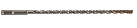 wolfcraft Broca para hormigón Professional 4-cut con filo de carburo de tungsteno, SDS-plus, Ø 8 mm I 7425000 I Para taladrar hormigón fuertemente armado