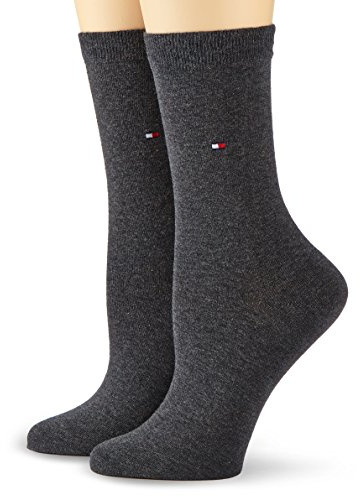 Tommy Hilfiger Strumpor (set om 2) dam, Antracit, 39/42 EU