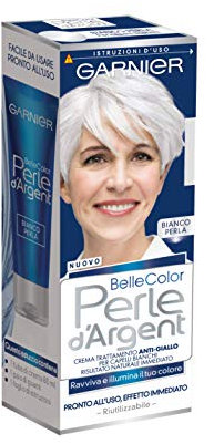 Garnier Belle Color Perle d'Argent Crema Trattamento Anti-Giallo, Bianco Perla