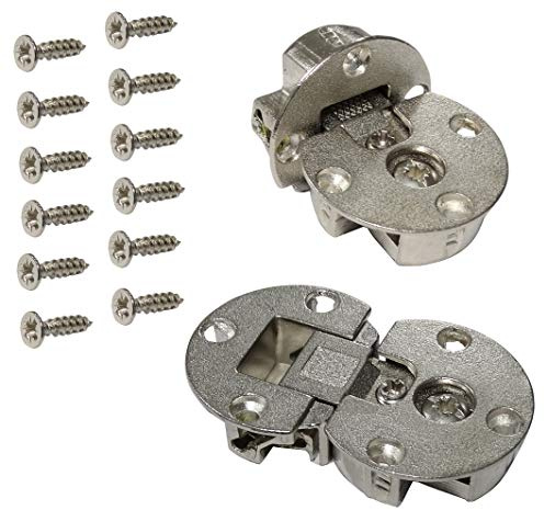 AERZETIX: 2 Scharniere für Klappen/Klappen 35mm C41056