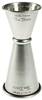 The Bars Vintage, Misurino Cocktail, Acciaio Inox, ml 30/45, Made in Italy