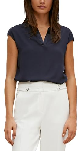 T-Shirt Kurzarm comma Damen Short-sleeved Blouse Bluse