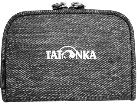 Tatonka Geldbörse Plain Wallet - Kleiner Geldbeutel mit Reißverschluss im Kreditkarten-Format - 11 x 7 x 2 cm - Damen und Herren