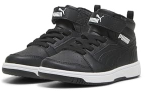 PUMA PUMA REBOUND V6 MID WTR AC+ PS - Scarpe da ginnastica , SHADOW GRAY-PUMA BLACK-PUMA WHITE,