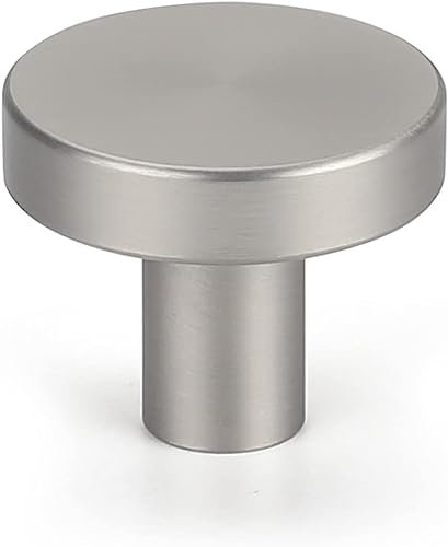 LONTAN Tiradores de Cocina y Armarios - Pomos Plata para Muebles - 4 Unidades